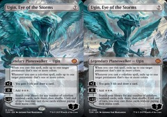 (382) Ugin, Eye of the Storms - BORDERLESS REVERSIBLE